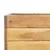 Povišena vrtna sadilica 78,5x58,5x78,5 cm od bagremovog drva