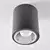 LED RGBW prigušiva spot svetiljka JUPITER 1xE27/6,5W/230V prečnik 9,8 cm crna