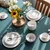Porcelanasti komplet 28 kos — FLOW Lunasol - 491069
