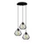 Opviq Luster Diamond-704-S2, 43 cm, 3xE27, 40W