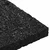 Gumenasti granulatni vanjski pod Crna 6 x 9 x 0,8 cm Guma