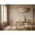 Luster na lanku TRINITI 1xE27/60W/230V prečnik 40 cm bež/krem