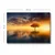 WallXpert slika na platnu 701002021C-049, usamljeno narandžasto drvo na vodi u zalasku sunca, 70 x 100 cm