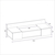 Hanah Home Sto za šminkanje 100x33x39,1cm Antracit