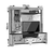 Hanah home TV Komoda Gazel Belo-Braon