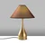 Opviq Stona lampa Luna-15274, 50x50x68 cm, IP20, Braon-zlatne boje