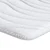 Nadmadrac Bijelo 180 x 200 cm Pleteno platno