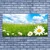 tulup.si Slika na platnu Daisy grass nature 125x50 cm