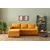 ATELIER DEL SOFA Ugaona sofa-krevet Kado Mustard