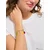 Thomas Sabo X0291-413-39-L19 Silver charm bracelet w. Goldbears logo ring