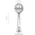 Lessentiel Maison Spoljna lampa BSU-68081-BSY-M8-BOP, 100 cm, Podna, IP65, E27, 60W, Crna