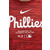 Kratka majica Nike Philadelphia Phillies moška, rdeča barva