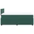 Vidaxl Box spring postelja z vzmetnico temno zelena 120x200 cm žamet