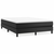 vidaXL Box spring posteljni okvir črn 140x200 cm umetno usnje