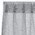 Voile zavjesa 2 pcs Tamno siva 175 x 140 cm Poliester