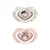 CANPOL BABIES Silikonska varalica za bebe Bonjour Paris 0-6M 2/1 roze
