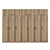 Hanah Home Garderober Minar Kale-7713, 315x255x52 cm, Orah