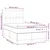 Vidaxl Box spring postelja z vzmetnico LED temno siva 120x200 cm blago
