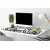 Decormat Podloga za mizo Black and white pattern 90x45 cm