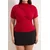 Trendyol Curve Ženska bluza Tbbaw26Af00053, Crvena