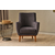 ATELIER DEL SOFA Fotelja Gonca Anthracite v2