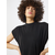 Womens modal dress black