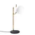 Opviq Stona lampa, Crna