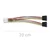 Qoltec POWER MOLEX adapter kabel | 2xSATA | 0,2 m