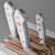 Set nožev z blokom CLASSIC SANTOKU VERSION, 5 kosov, Wüsthof
