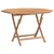 Vidaxl Vrtnik Bistro Set 3 szt. Rjava Masivno teakovo les