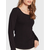 Fransa Bluza Kasic 600543 Črna Slim Fit