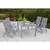 Gardenson Vrtna Garnitura Taviano, 5-Delno, Rjava