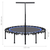vidaXL Fitnes trampolin z ročajem 122 cm