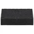 Gumenasti granulatni vanjski pod 25 pcs Crna 9 x 6 x 2 cm Guma