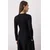 Trendyol Milla ženska bluza Twoaw26Bz00173, Crna- Crna