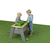 Miza za vrtnarja iz bora Aksent planter table Exit Toys velika prostornina 45 litrov od 3 leta
