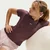 Nike W NK ONE FTTD SS TOP, ženska majica za fitnes, ljubičasta IM9638