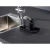 WENKO 55078100 - Organizer BLACK OUTDOOR KITCHEN 21x12 cm inox/crna