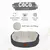 PAWS & WHISKERS Krevet za ljubimce Coco L Grey White