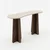 HANAH HOME Polica Zen Travertine Walnut