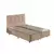 Hanah Home Bračni krevet sa prostorom za odlaganje Ela Double 180x38x200cm Crni