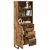 Highboard s ladicama 2 pcs Staro drvo Konstruirano drvo