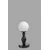 Opviq Stona lampa E27 Socket, Crno-Bela