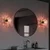 Opviq Zidna lampa Benek-15-14403, 15x18x15cm, IP20, Zlatna boje