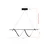 Opviq Lestenec, Tauri Black-White Light