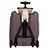 Kufor na kolieskach so sedátkom pre dieťa Carry-On Suitcase With Child Seat Luggage Eazy Sorbet Beaba 2v1 s prídavnými kolieskami pre stabilitu 22 l nosnosť až 100 kg ružový BE946006
