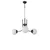 Conceptum Hypnose Luster Nevada, 70cm, 65 cm, E27 , Crni