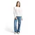 TOM TAILOR DENIM Majica rdeča/off-bela