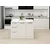 Hanah Home kuhinjsko ostrvo Alvinka 20237, 120 cm, belo