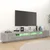 TV ormarić s LED svjetlima siva boja betona 260 x 35 x 40 cm